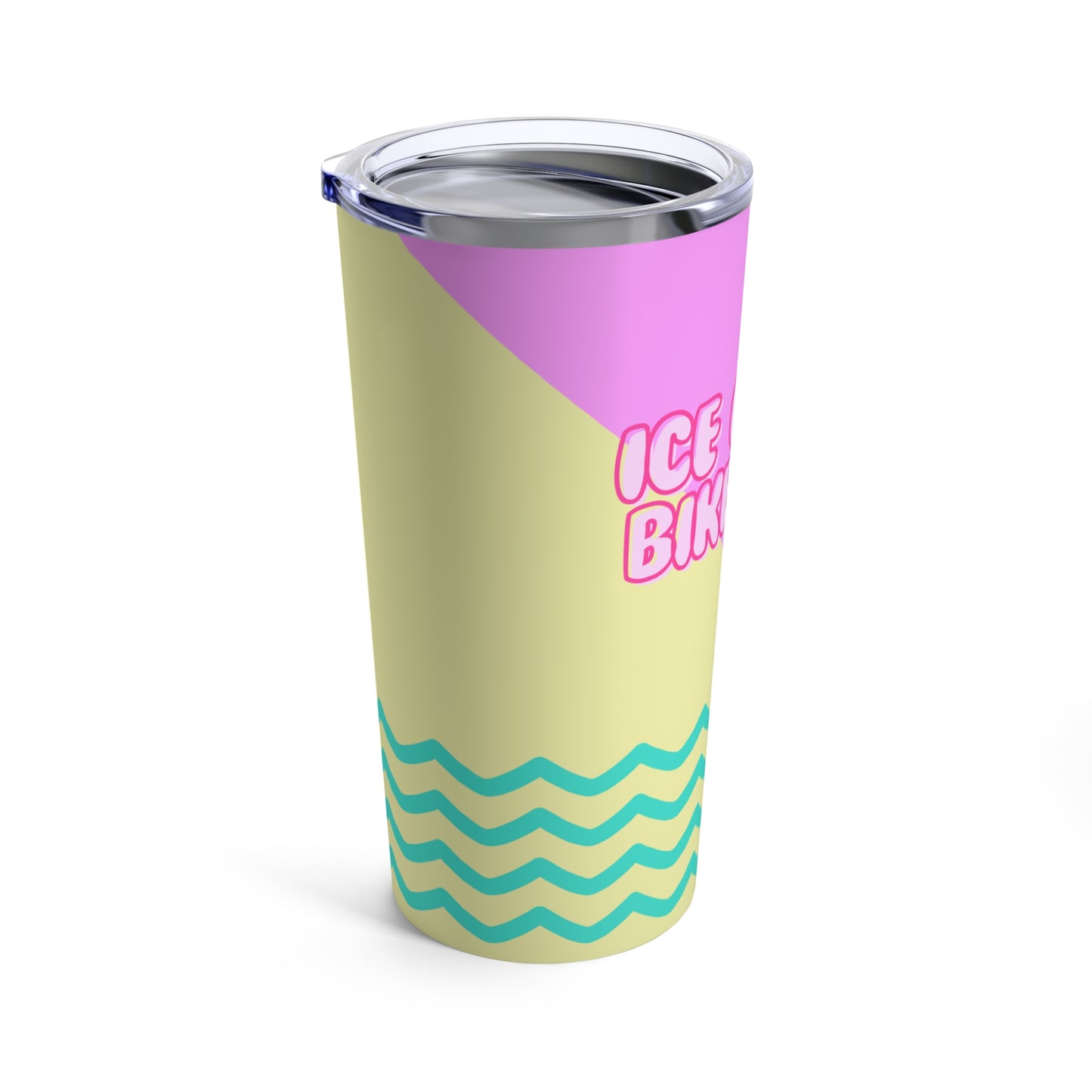 Ice Cream Bike Lady Tumbler 20oz