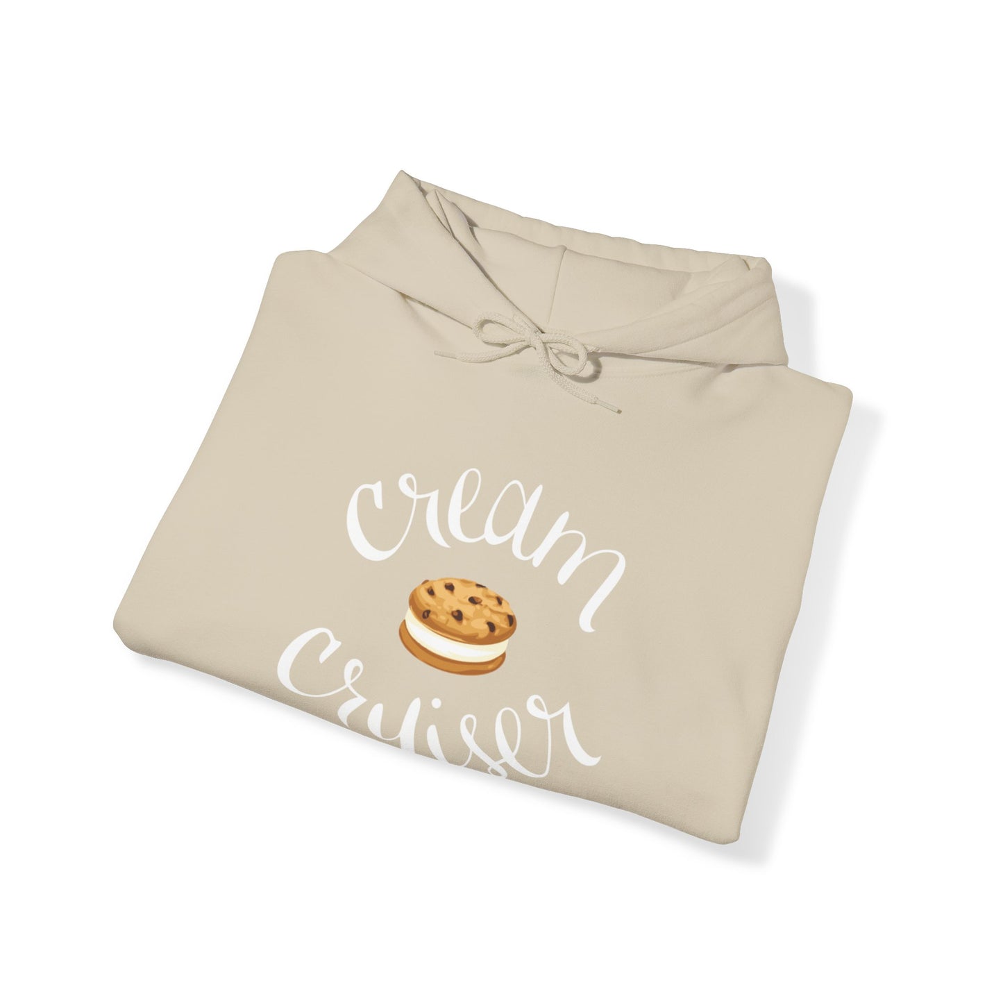 Cream Cruiser Hooded Sweatshirt