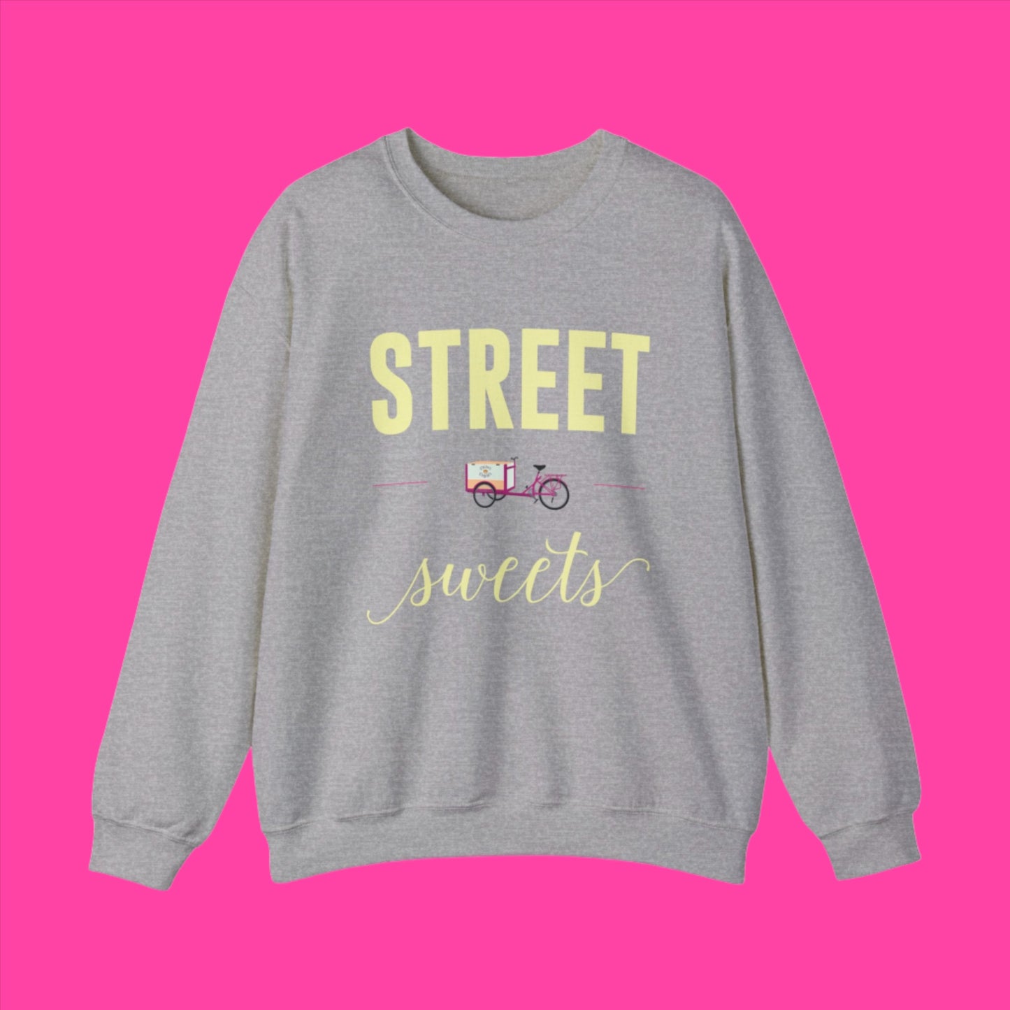 Cream Cruiser Street Sweets Crewneck Sweatshirt