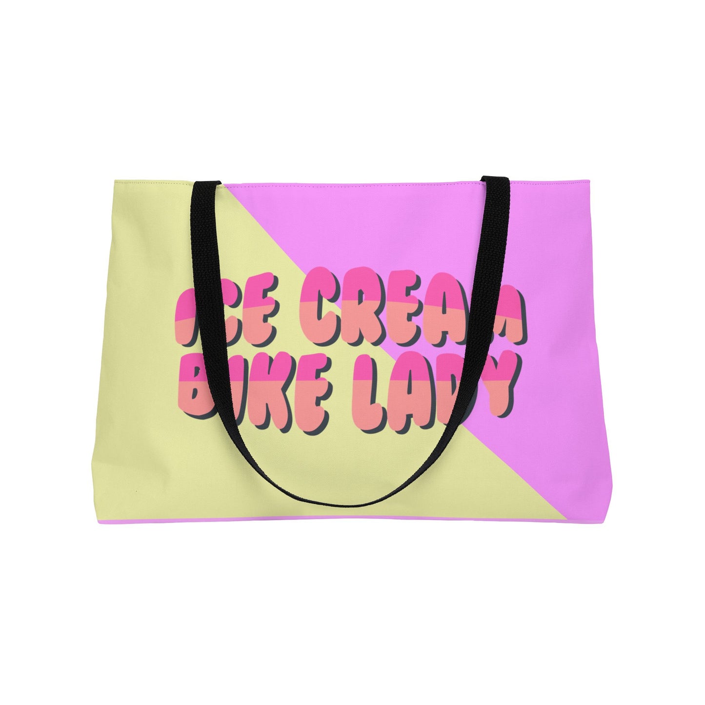 Ice Cream Bike Lady Weekender Bag