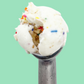 Build Your Birthday Sammies with birthday cake gelato, chocolate gelato and a mix of festive sprinkles!