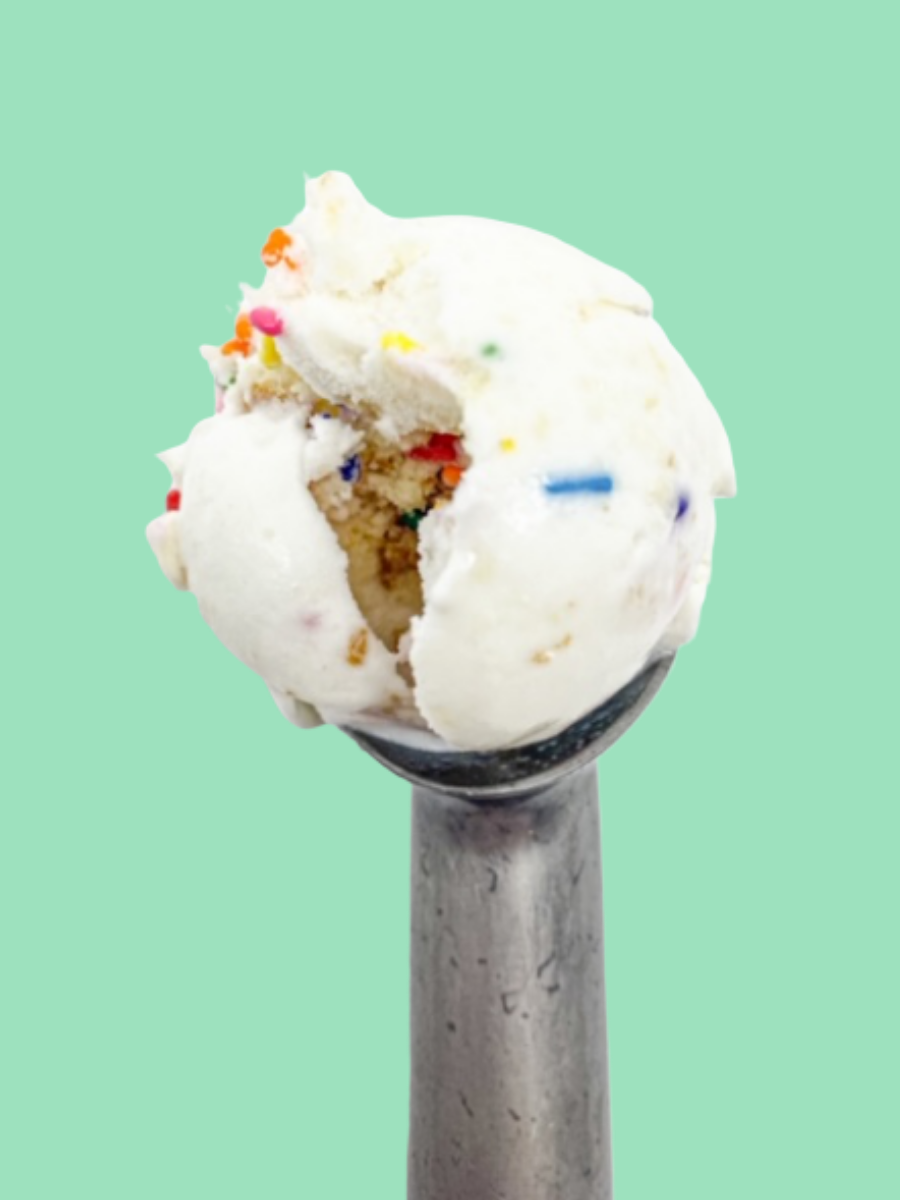 Build Your Birthday Sammies with birthday cake gelato, chocolate gelato and a mix of festive sprinkles!