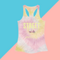 Street Sweets Tie Dye Racerback Tank Top